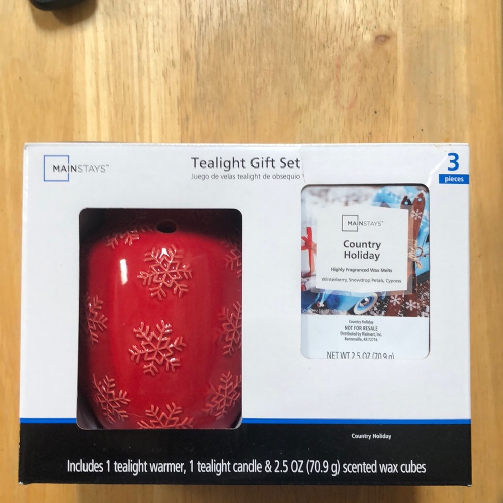 New tea light gift set